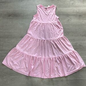 J. Crew crewcuts girls tiered casual sleeveless midi dress AX575